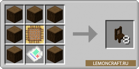 Мод на мебель TableChair [1.16.5] [1.15.2]